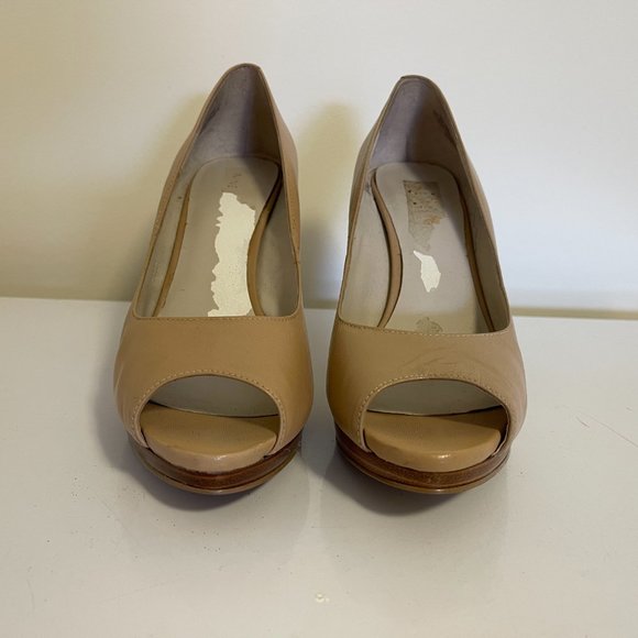 Nine West Nude Heels - Picture 7 of 8